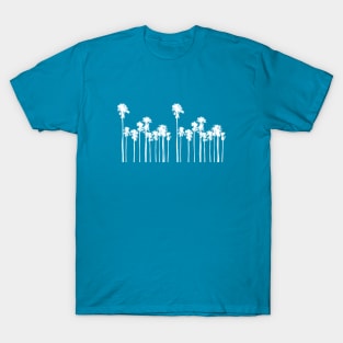 Summer vacation beach, tropical palm trees T-Shirt